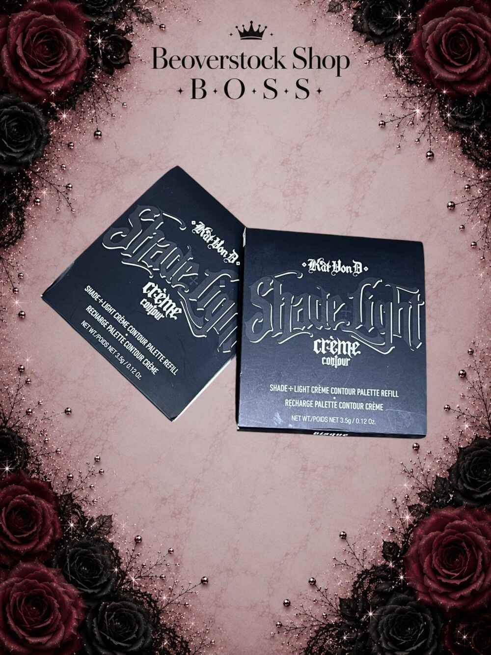 New NIB Kat Von D Shade + Light Crème Contour Palette Refill Bisque – Lot of 2